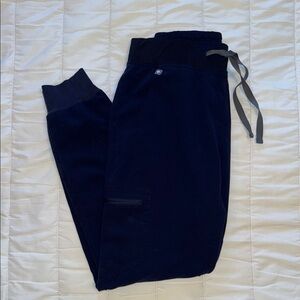 Women’s Figs Navy Blue Scrub Pants Joggers